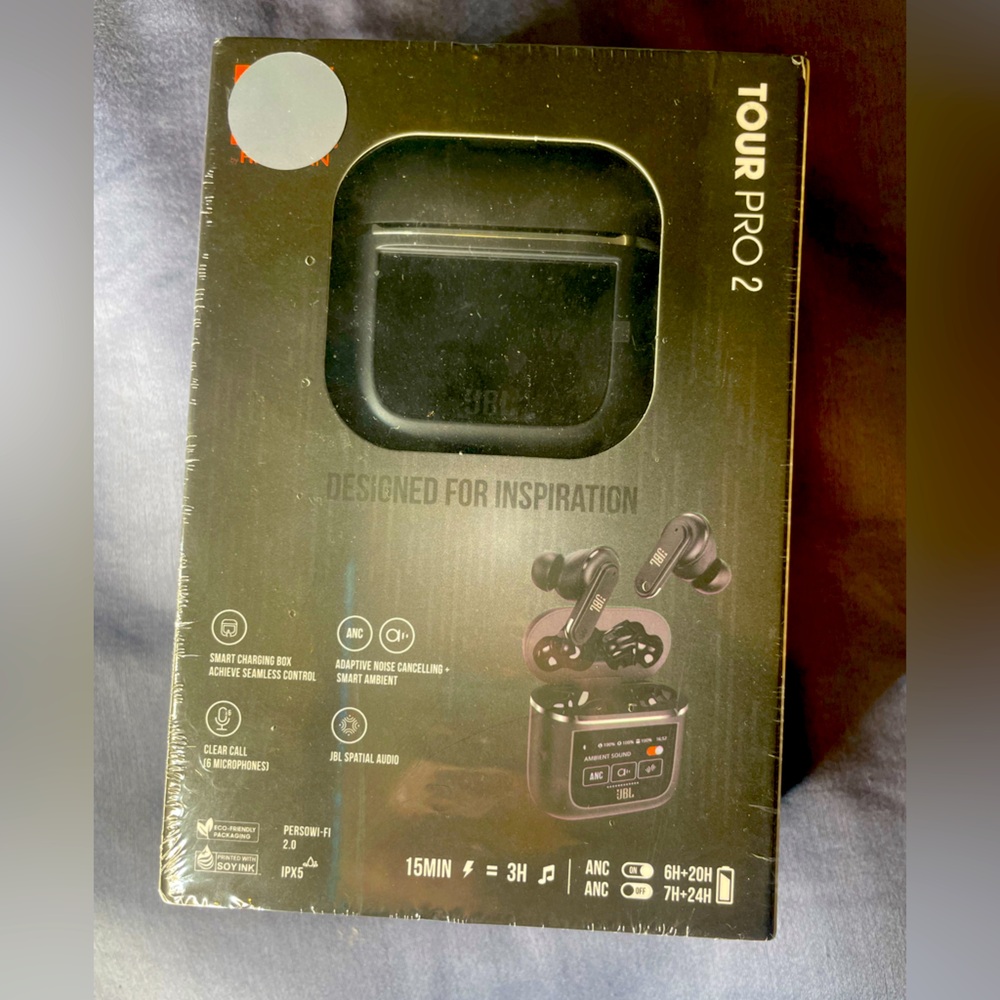 JBL Tour Pro 2 Earbud Headphones *brand new*